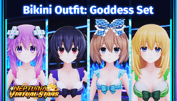 Neptunia Virtual Stars - Bikini Outfit- Goddess Set DLC - PC (Steam)