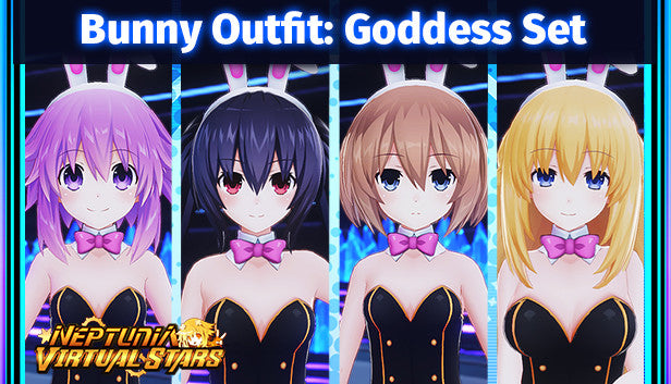 Neptunia Virtual Stars - Bunny Outfit- Goddess Set DLC - PC (Steam)