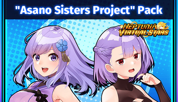 Neptunia Virtual Stars - Asano Sisters Pack DLC - PC (Steam)