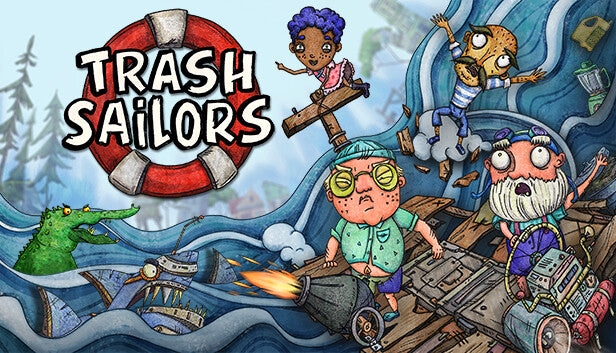 Trash Sailors: Co-Op Trash Raft Simulator - PC (Steam)