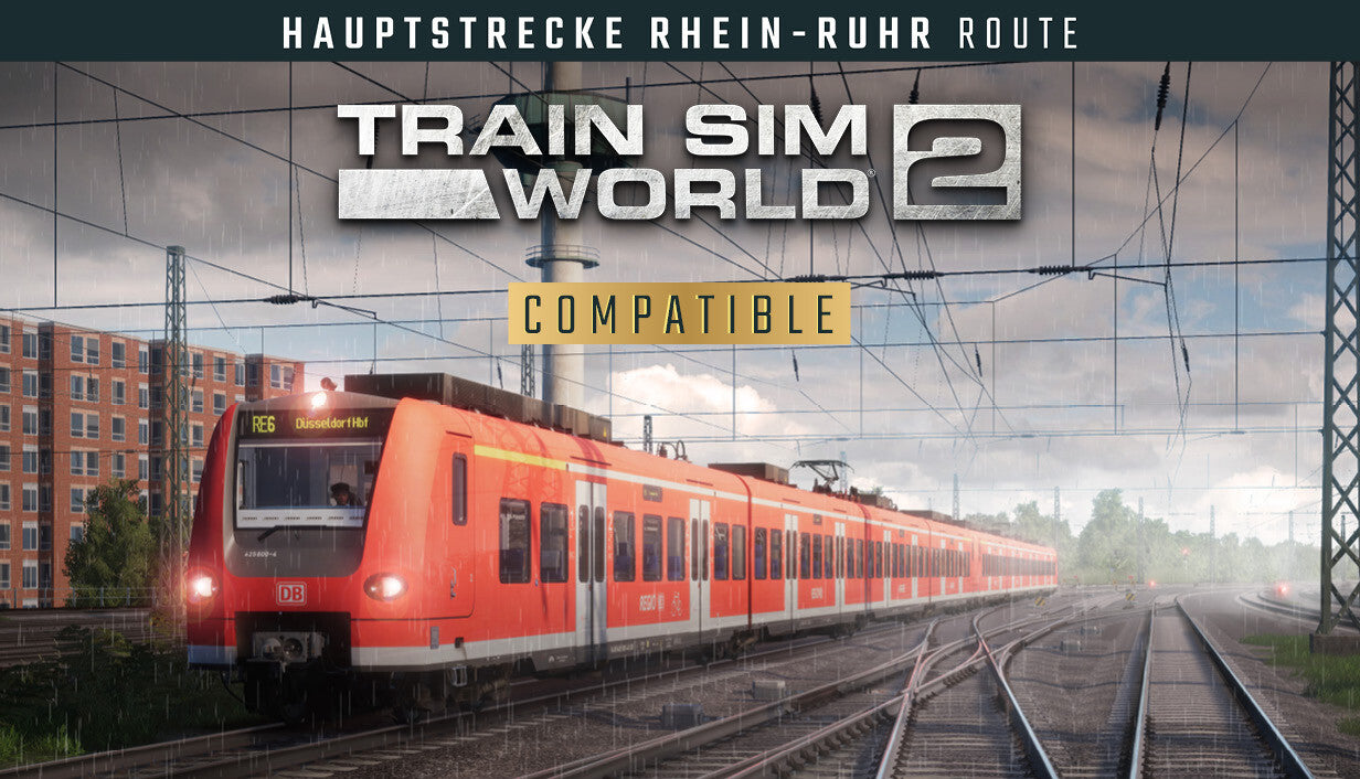 Train Sim World 2: Hauptstrecke Rhein-Ruhr: Duisburg - Bochum Route Add-On DLC - PC (Steam)