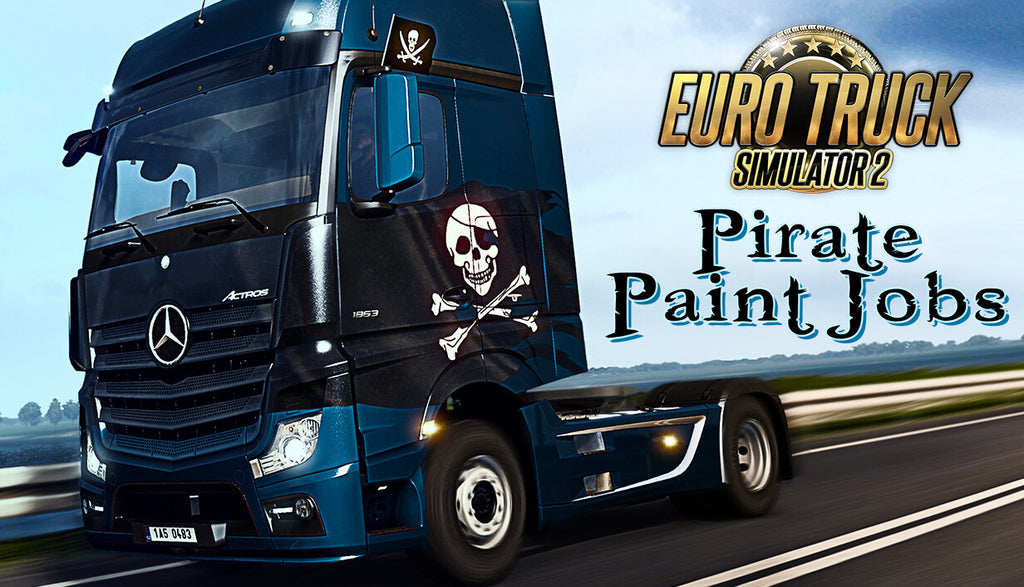 Euro Truck Simulator 2 - Pirate Paint Jobs Pack DLC - PC (Steam)
