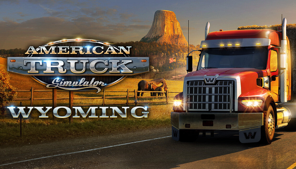 American Truck Simulator - Wyoming DLC - PC (Steam)