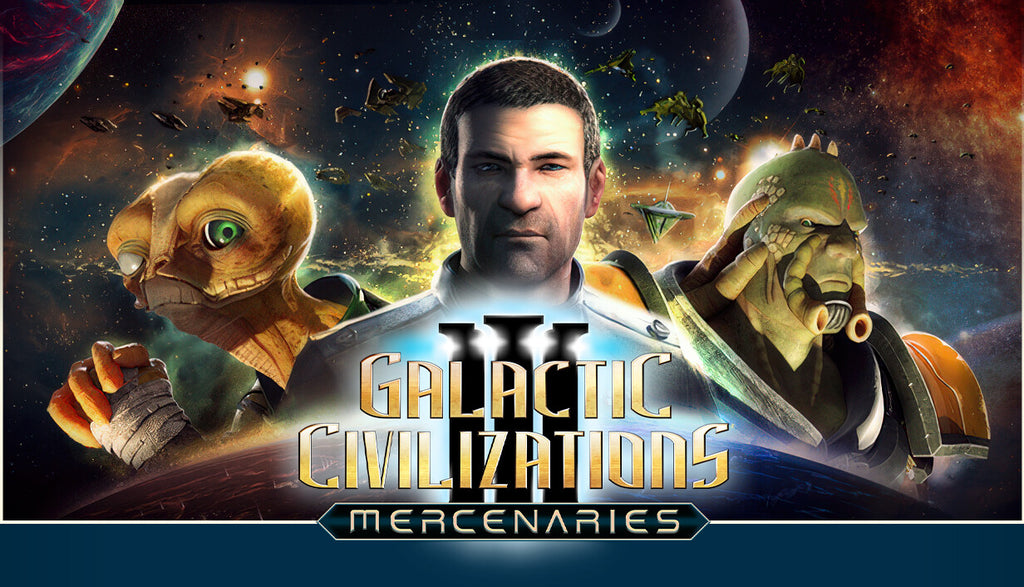 Galactic Civilizations III - Mercenaries Expansion Pack DLC - PC (Steam)