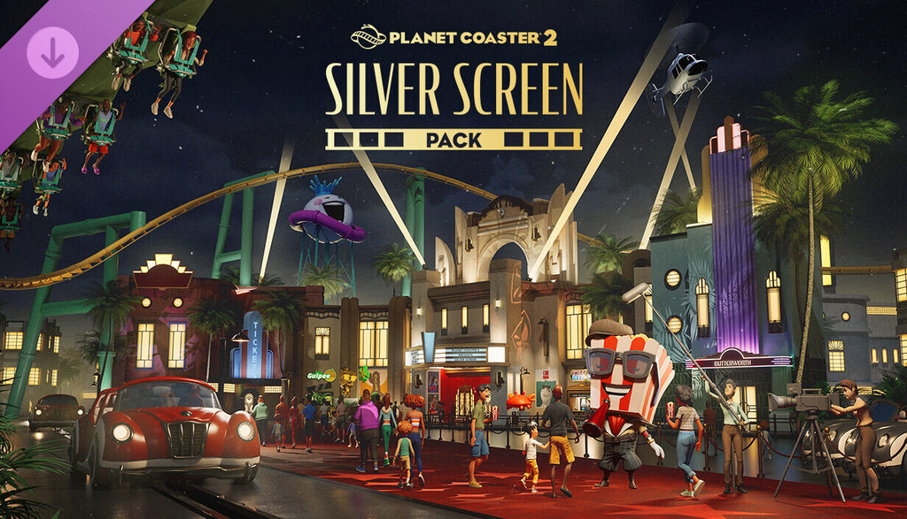 Planet Coaster 2: Silver Screen Pack DLC - PC (Steam)