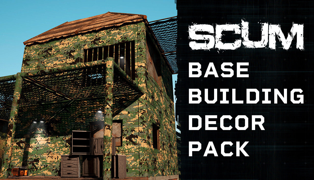 SCUM Base Building Decor Pack DLC - PC (Steam)