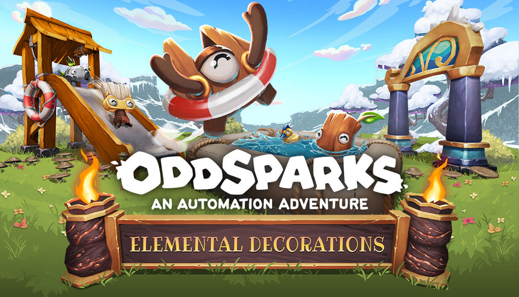 Oddsparks: An Automation Adventure - Craftsman's Elemental Decorations Pack DLC - PC (Steam)