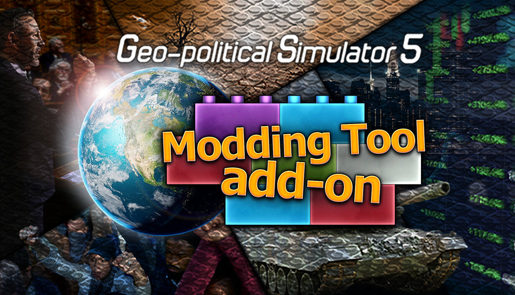 Modding Tool Add-on - Geo-Political Simulator 5 - PC (Steam)