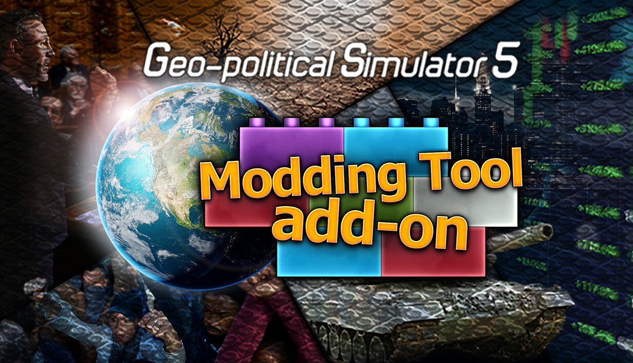 Modding Tool Add-on - Geo-Political Simulator 5 - PC (Steam)