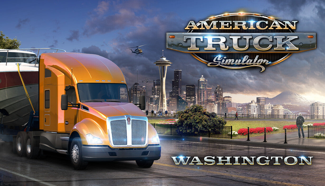 American Truck Simulator - Washington DLC - PC (Steam)