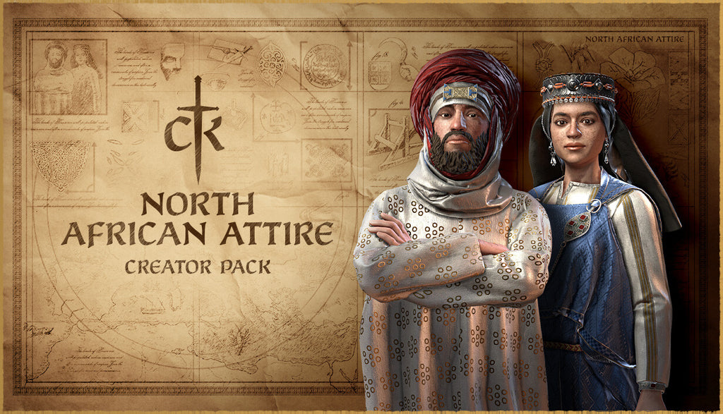 Crusader Kings III - Content Creator Pack: North African Attire - PC (Steam)