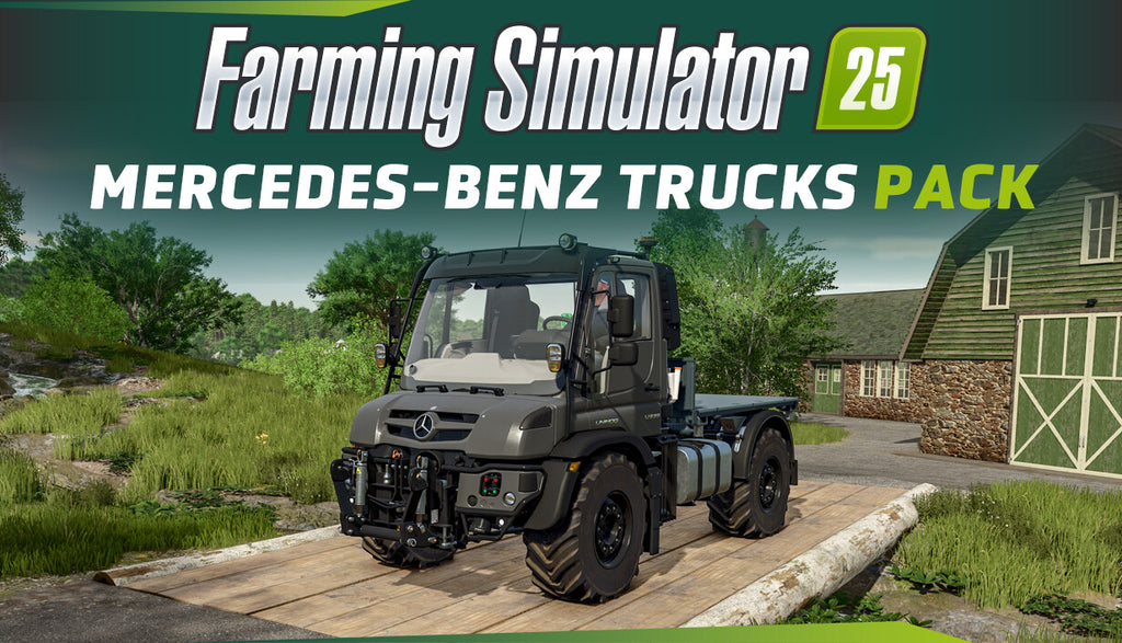 Farming Simulator 25: Mercedes-Benz Trucks Pack DLC - PC (Steam)