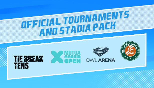 Tennis World Tour 2 Official Tournaments and Stadia Pack DLC - PC (Steam)