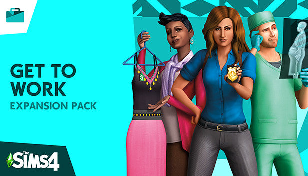 The Sims 4 - Get To Work DLC - PC (EA)