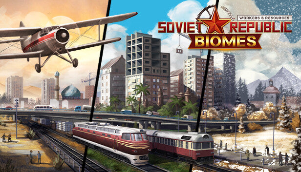 Workers & Resources: Soviet Republic - Biomes DLC - PC (Steam)