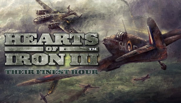 Hearts of Iron III - Their Finest Hour DLC - PC (Steam)