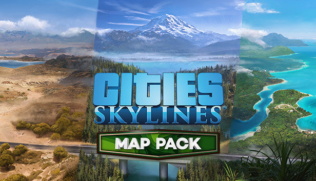 Cities Skylines - Content Creator Pack: Map Pack DLC - PC (Steam)