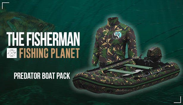 The Fisherman - Fishing Planet: Predator Boat Pack DLC - PC (Steam)