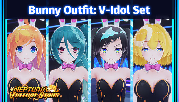 Neptunia Virtual Stars - Bunny Outfit- V-Idol Set DLC - PC (Steam)