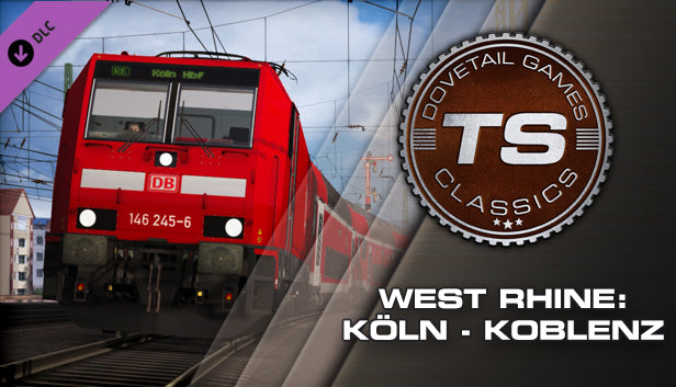 Train Simulator: West Rhine: Koeln - Koblenz Route Add-On - PC (Steam)