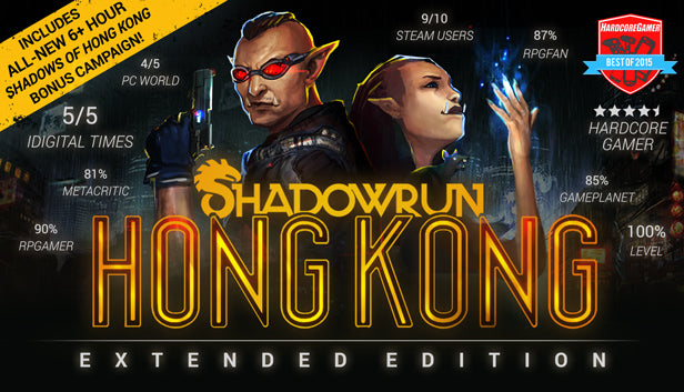 Shadowrun: Hong Kong - Extended Edition - PC (Steam)