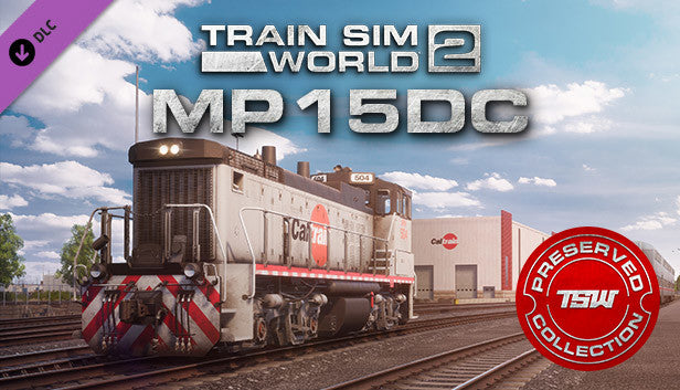 Train Sim World 2: Caltrain MP15DC Diesel Switcher Loco Add-On DLC - PC (Steam)