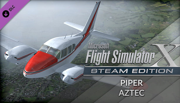 Microsoft Flight Simulator X Steam Edition - Piper Aztec Add-On DLC - PC (Steam)