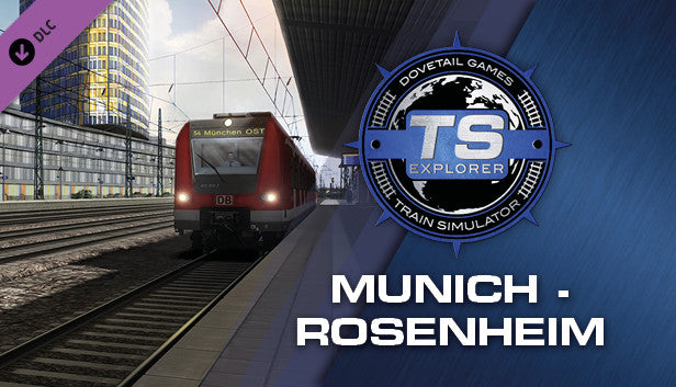 Train Simulator: Munich - Rosenheim Route Add-On DLC - PC (Steam)