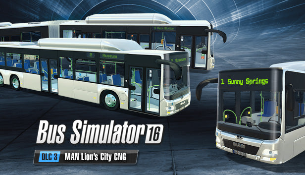 Bus Simulator 16 - MAN Lion's City CNG Pack DLC - PC (Steam)