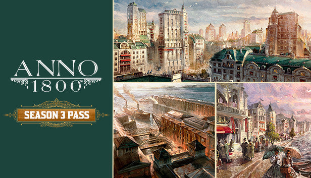 Anno 1800 - Season Pass 3 DLC - PC (Ubisoft)