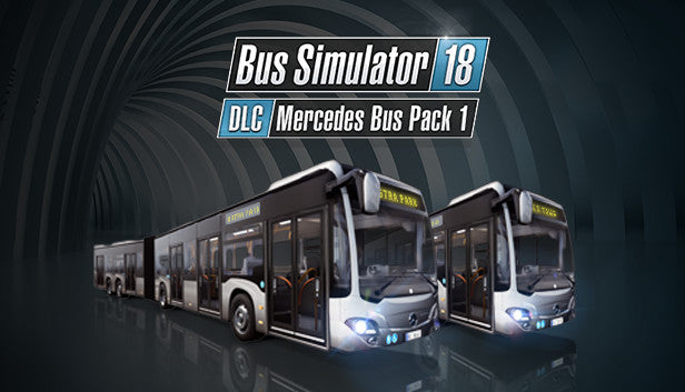 Bus Simulator 18 - Mercedes Benz Bus Pack 1 DLC - PC (Steam)