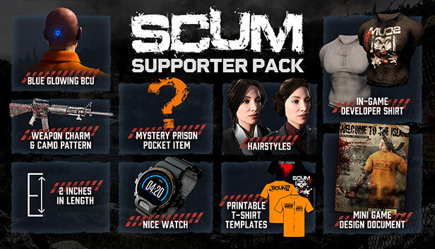SCUM Supporter Pack DLC - PC (Steam)