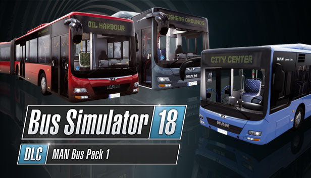 Bus Simulator 18 - MAN Bus Pack 1 DLC - PC (Steam)