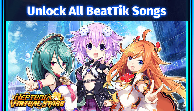 Neptunia Virtual Stars - Unlock All BeatTik Songs DLC - PC (Steam)