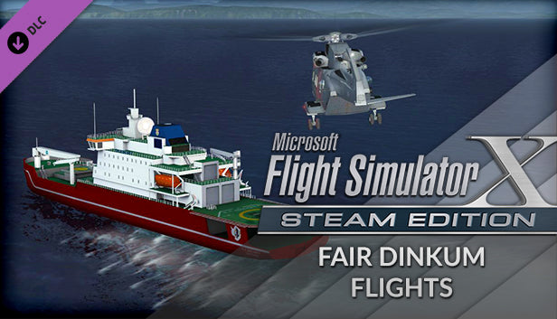 Microsoft Flight Simulator X Steam Edition: Fair Dinkum Flights Add-On DLC - PC (Steam)