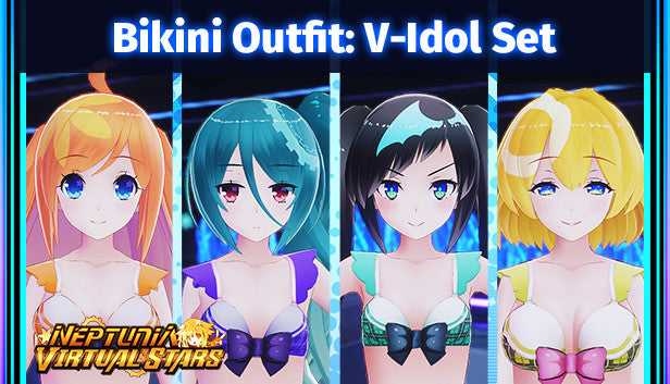 Neptunia Virtual Stars - Bikini Outfit- V-Idol Set DLC - PC (Steam)