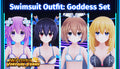 Neptunia Virtual Stars - Swimsuit Outfit Goddess Set DLC - PC (Steam)