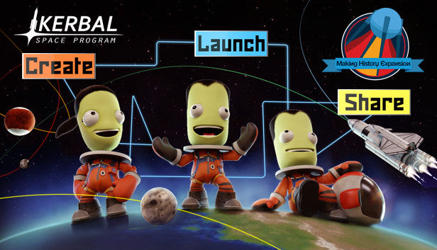 Kerbal Space Program: Making History Expansion DLC - PC (Steam)