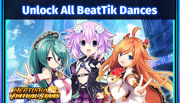 Neptunia Virtual Stars - Unlock All BeatTik Dances DLC - PC (Steam)