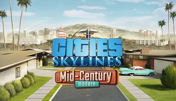 Cities Skylines - Content Creator Pack Mid-Century Modern DLC - PC (Steam)