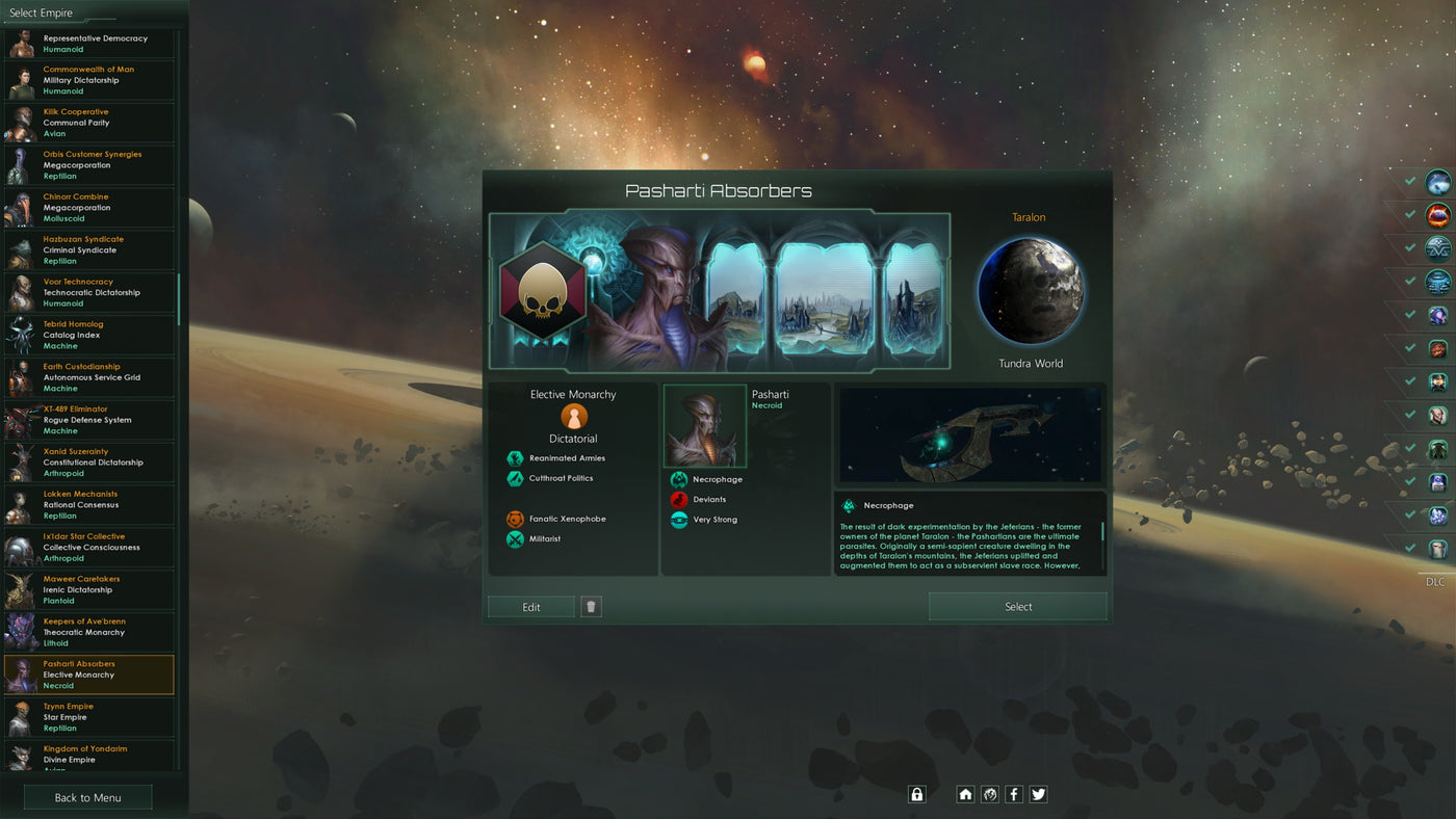 Stellaris - Necroids Species Pack DLC - PC (Steam) — скриншот 3
