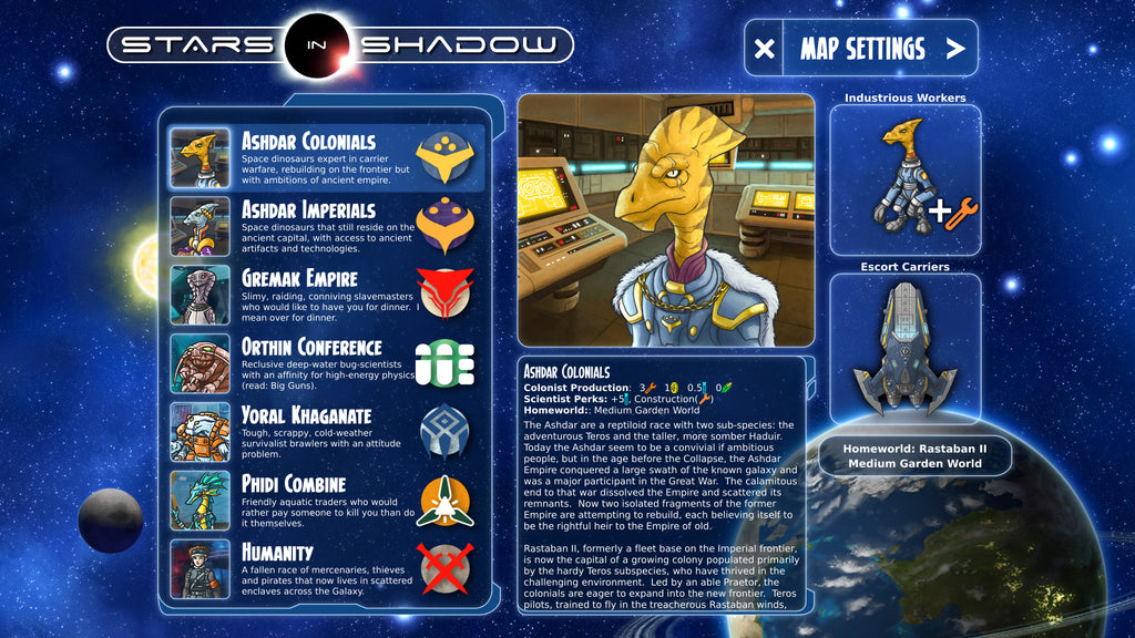 Stars in Shadow - PC (Steam) — screenshot 1