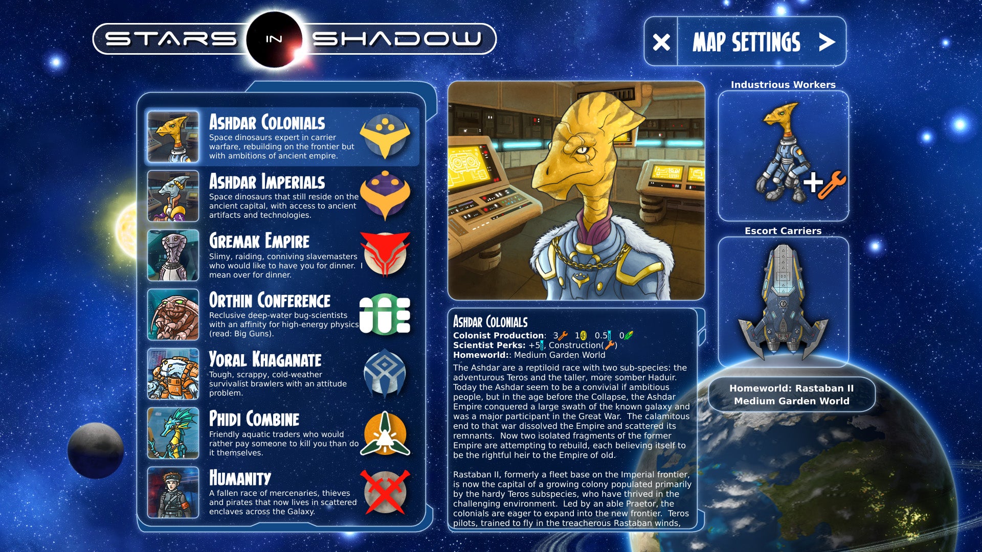 Stars in Shadow - PC (Steam) — screenshot 1