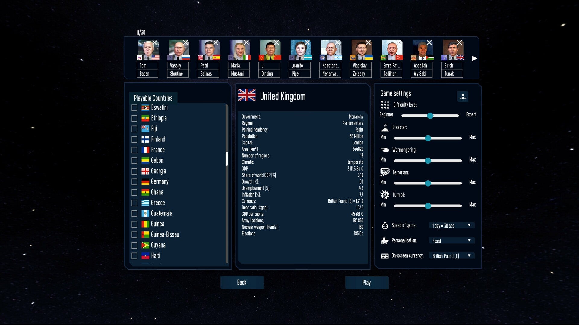 Geo-Political Simulator 5 screenshot