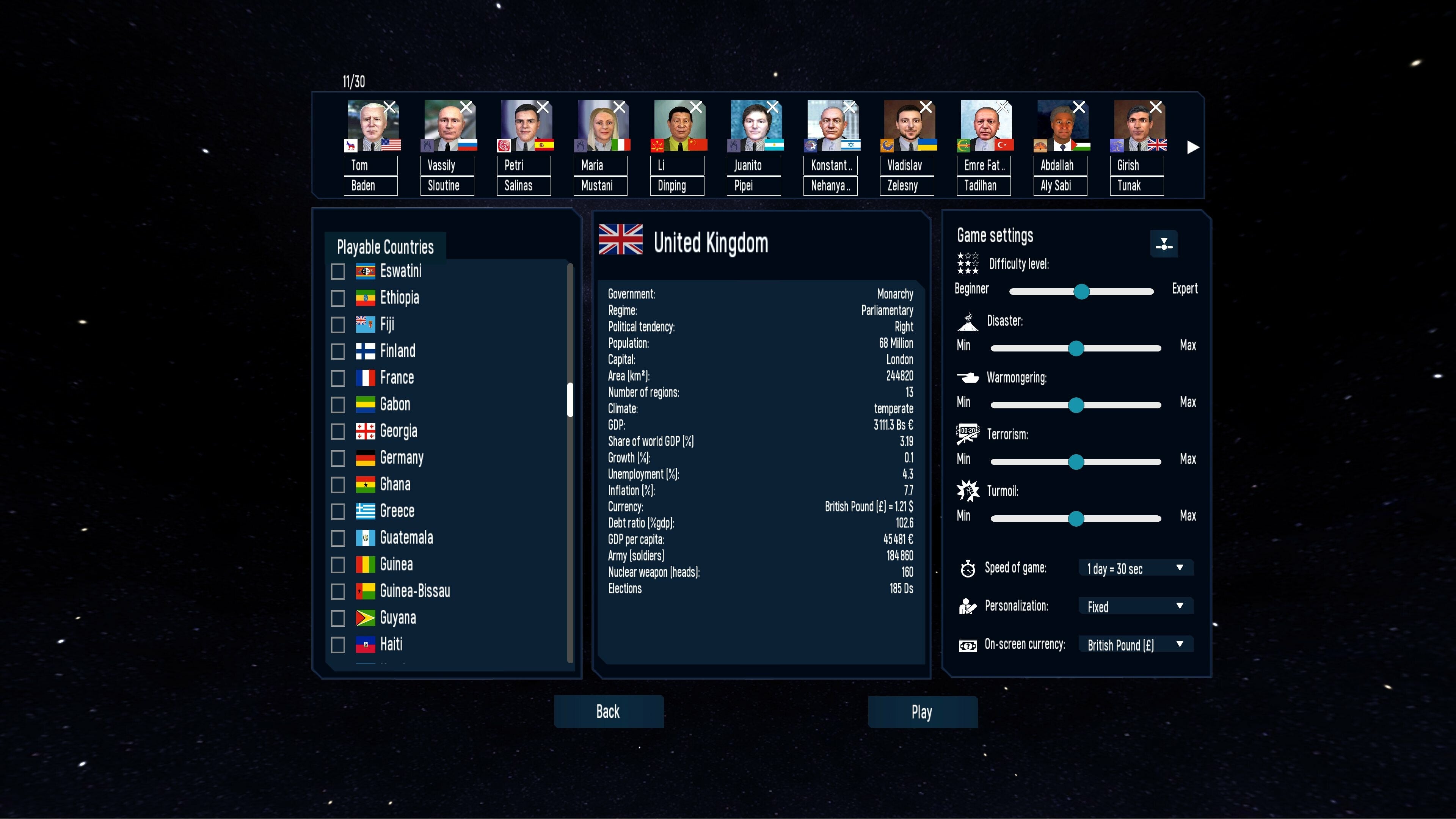 Geo-Political Simulator 5 - PC (Steam) — screenshot 3