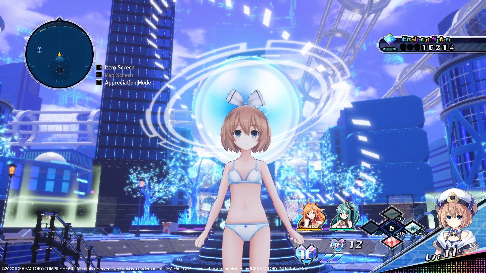 Neptunia Virtual Stars - Swimsuit Outfit Goddess Set DLC - PC (Steam) — screenshot 3