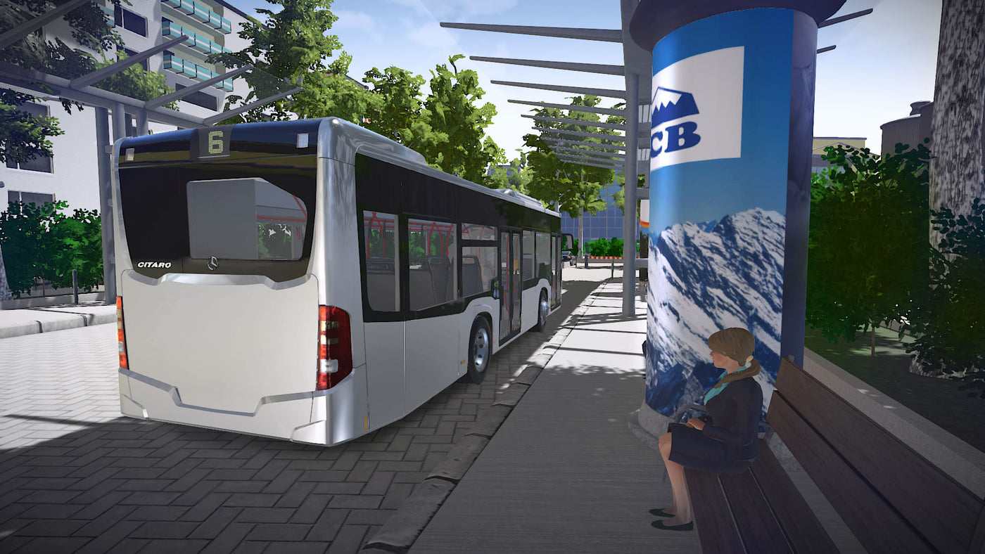Bus Simulator 16 - Mercedes-Benz Citaro Pack DLC - PC (Steam) — скриншот 3