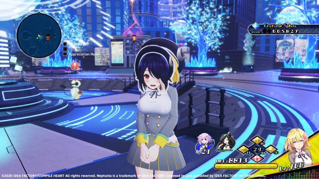 Neptunia Virtual Stars - Aogiri High School Pack DLC - PC (Steam) — screenshot 1