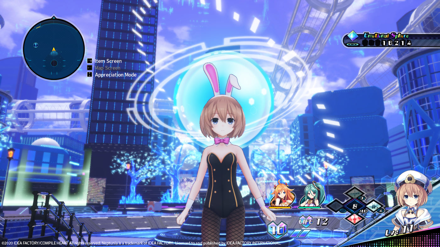Neptunia Virtual Stars - Bunny Outfit- Goddess Set DLC - PC (Steam) — скриншот 3