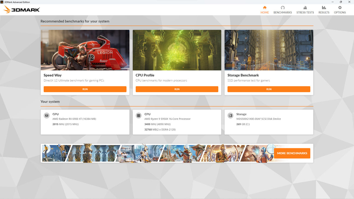 3DMark - PC (Steam) — screenshot 1
